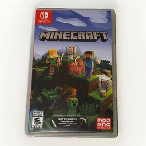 Authentic Box Case ONLY Nintendo Switch Minecraft CASE ONLY, NO GAME READ!!